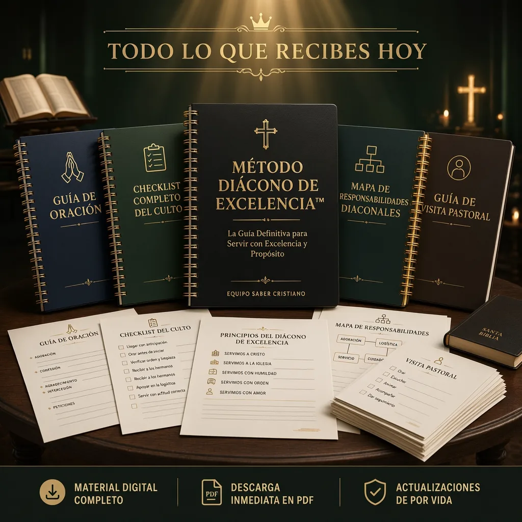 Todo lo que recibes hoy — Método Diácono de Excelencia™